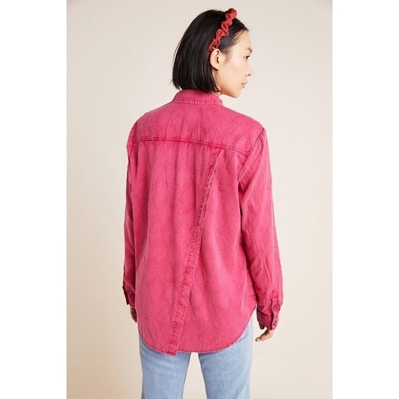 ANTHROPOLOGIE The Cate Classic Buttondown Shirt - Picture 3 of 8